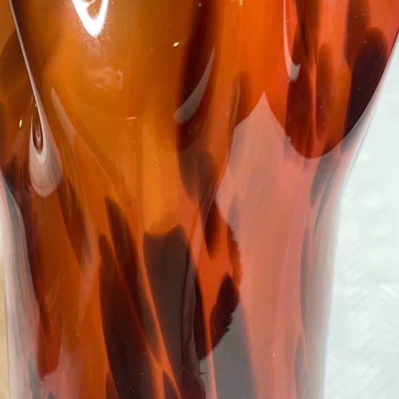 CYS Excel glassware hand blown glass art vase. - Picture 4 of 8